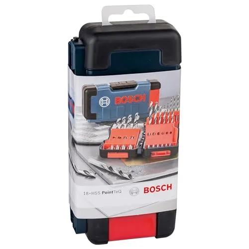 Bosch 2 608 577 350 foret HSS PointTeQ lot de 18 métal