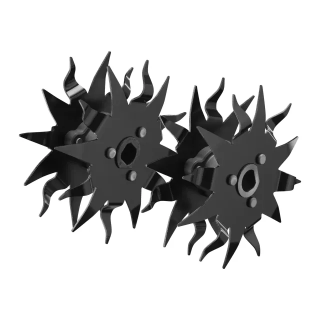 Ryobi fraises bineuse RY18CVA-0 lot 4 dents incurvées 12 dents