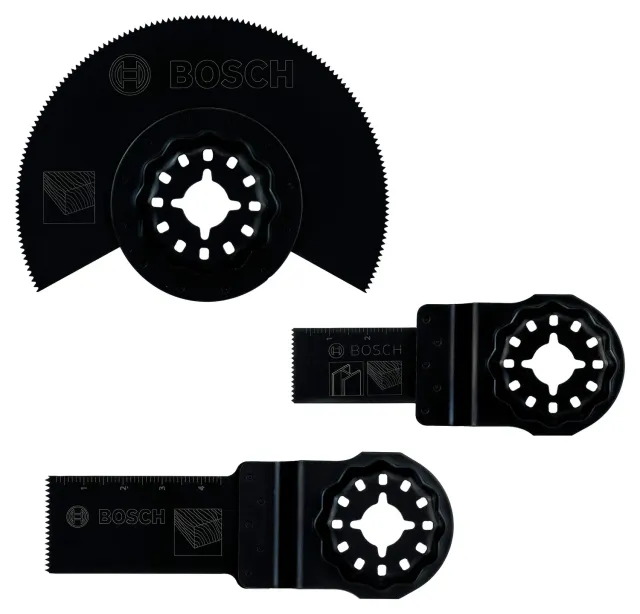 Bosch 2607017323 lames Starlock outil multifonction x3